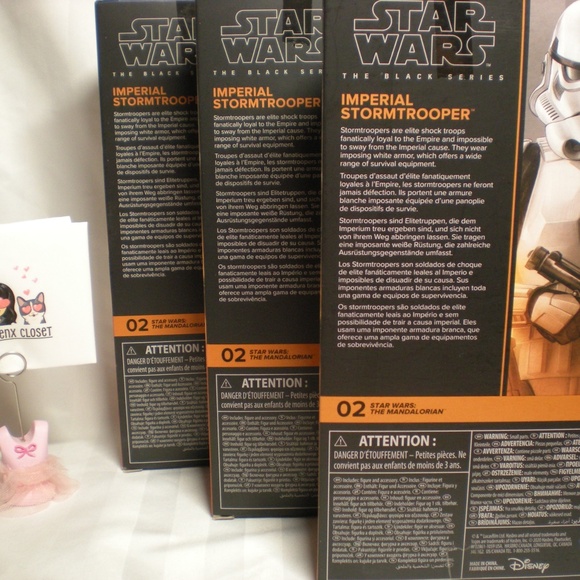 2020 Star Wars The Black Series – The Mandalorian Imperial Stormtrooper (Set of - Picture 3 of 5